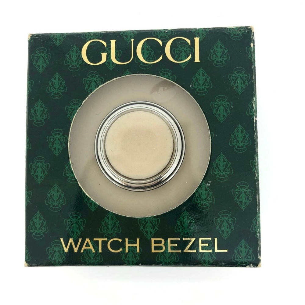 Gucci Silver Watch Bezel